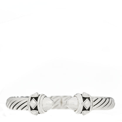 David Yurman Sterling Silver 9mm Renaissance Cable Bracelet 1 of 4