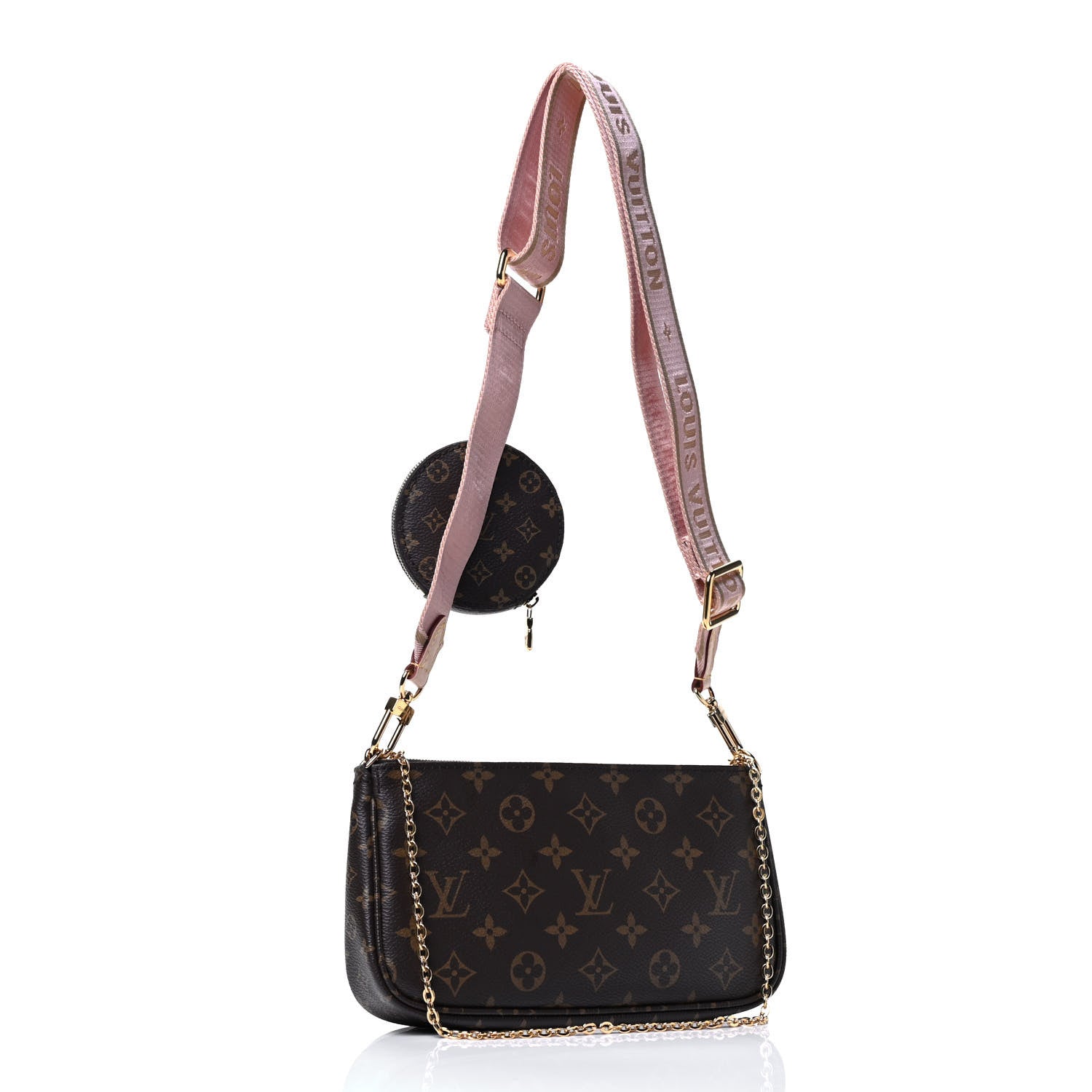 Louis Vuitton Monogram Multi Pochette Accessories Rose Clair 2 of 4