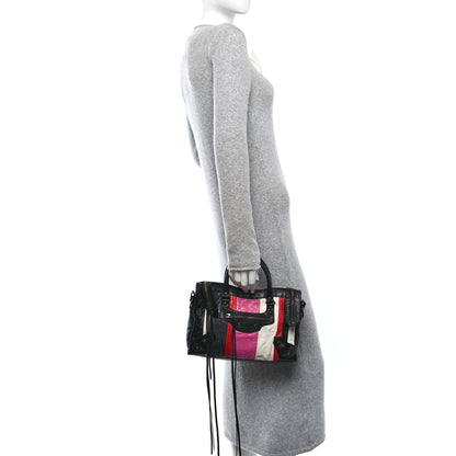Balenciaga Agneau Arena Multicolore Classic Hardware S City Rose Gris White Black Rouge 2 of 11