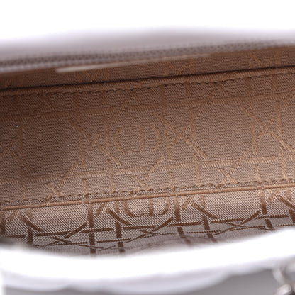 Christian Dior Lambskin Cannage Mini Lady Dior White 5 of 8