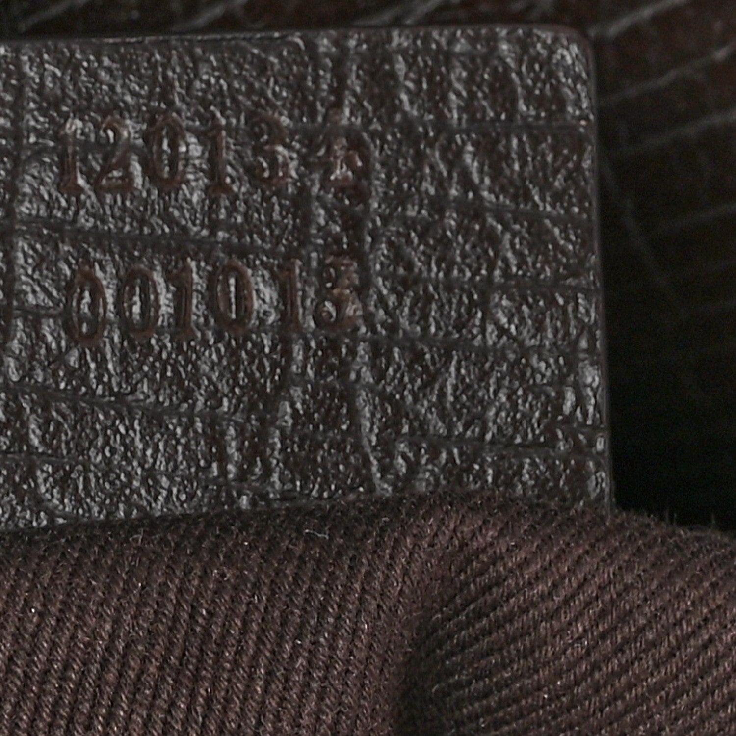 Gucci Monogram Horsebit Clutch Dark Brown 7 of 11