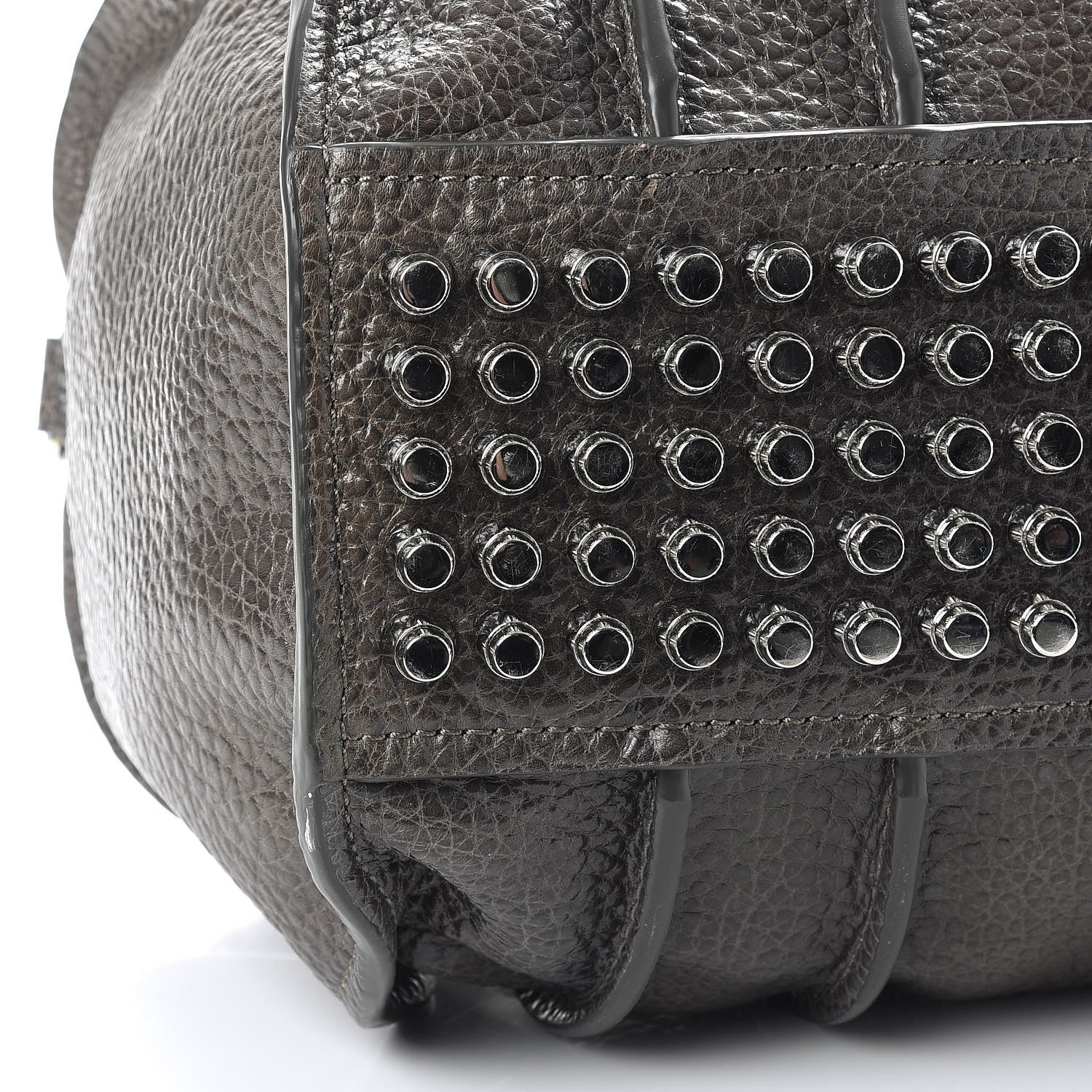 Alexander Wang Pebbled Lambskin Inside Out Rocco Grey 5 of 7