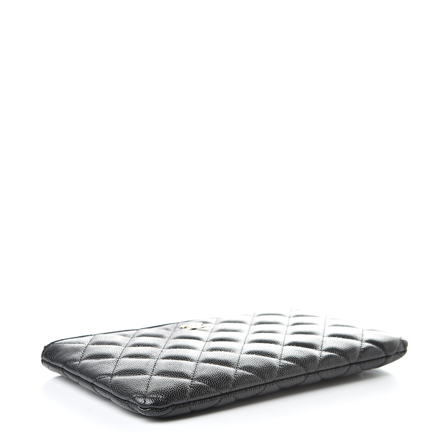 Chanel Caviar Quilted Cosmetic Case Black 4 of 8