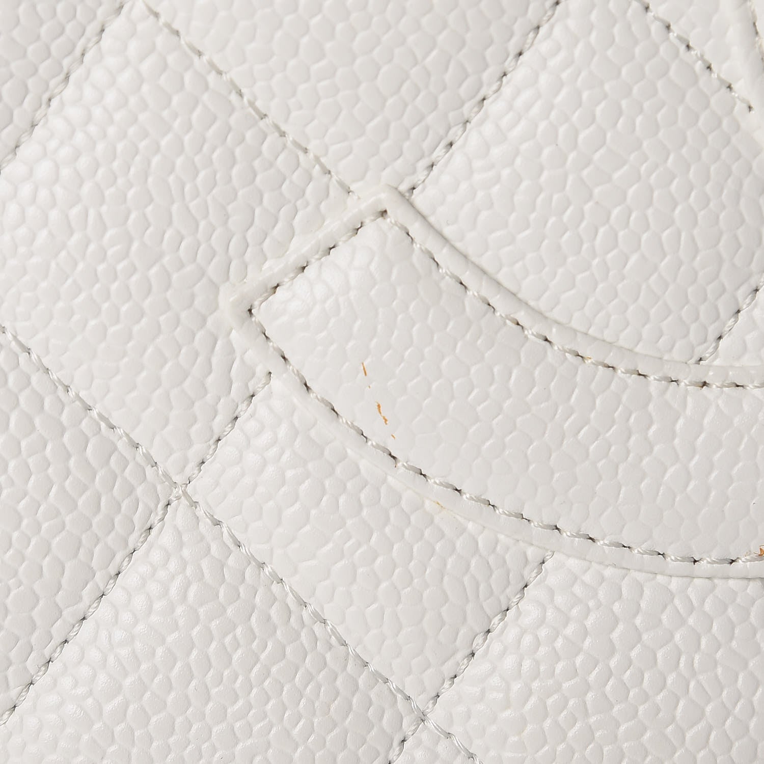 Chanel Caviar Quilted Grand Shopping Tote GST White 14 of 27