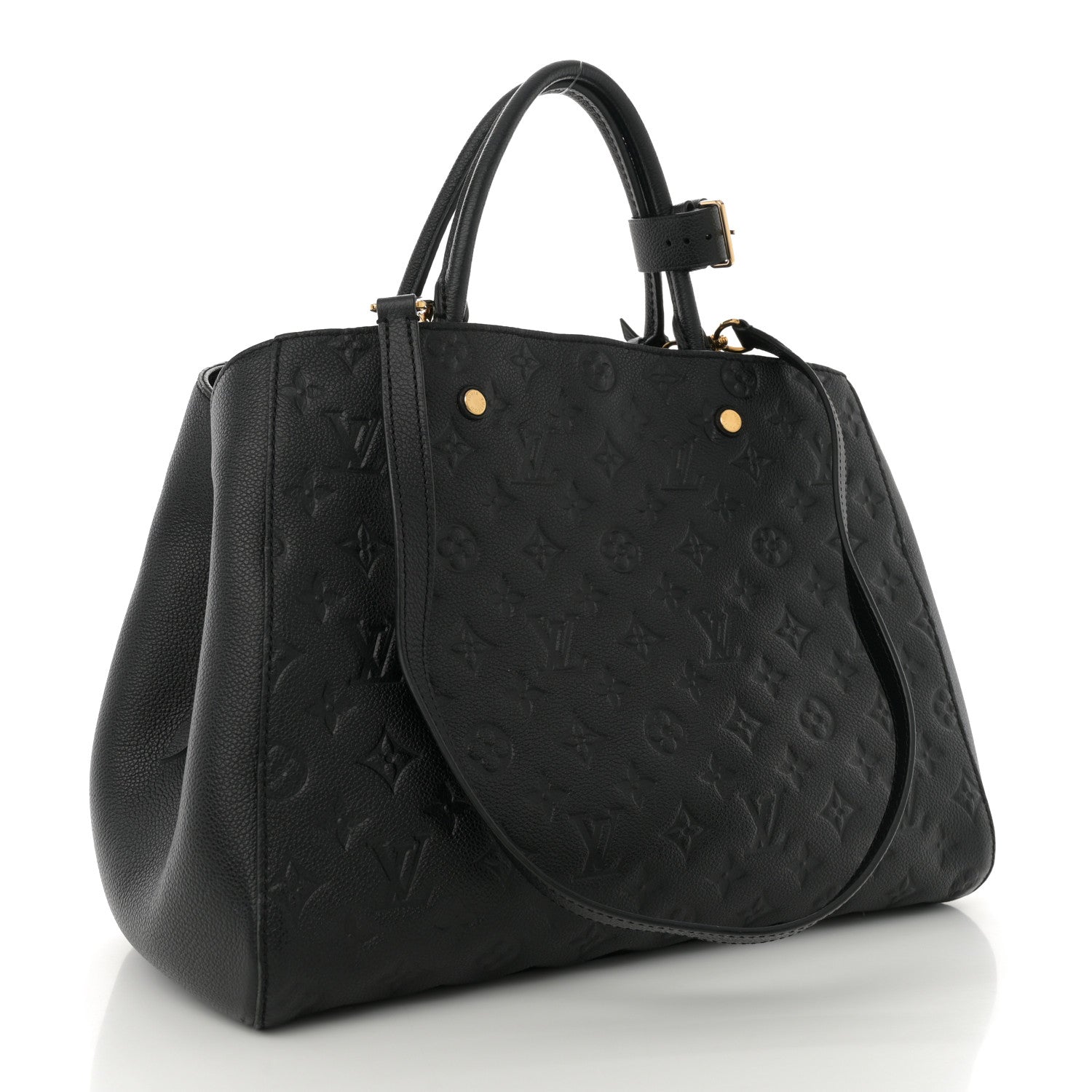 Louis Vuitton Empreinte Montaigne GM Black 3 of 12