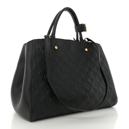Louis Vuitton Empreinte Montaigne GM Black 3 of 12