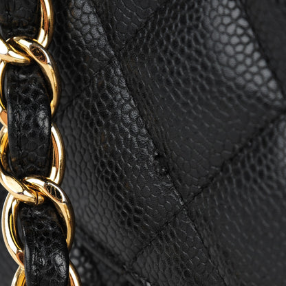 Chanel Caviar Quilted Jumbo Double Flap Black 11 of 11