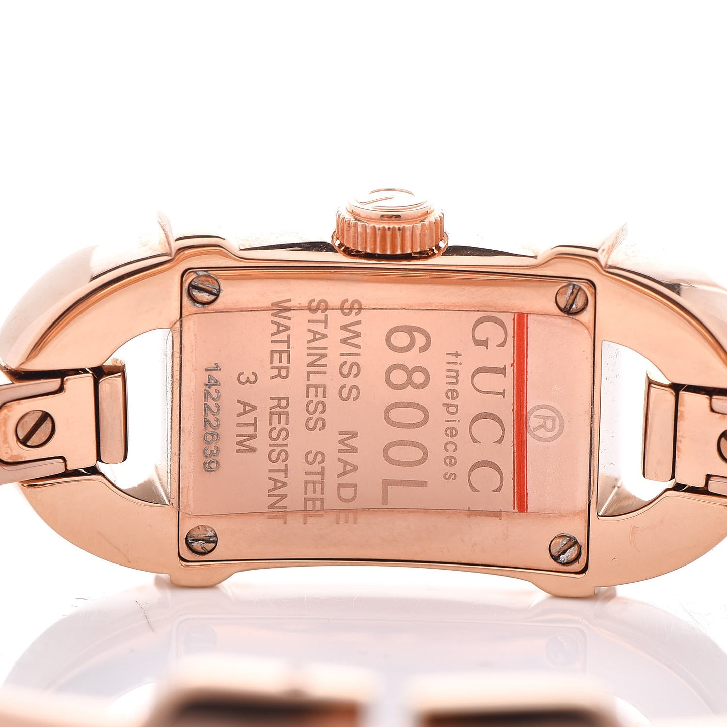 Stainless Steel 16mm 6800L Quartz Watch Rose