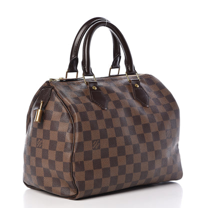 Louis Vuitton Damier Ebene Speedy 25 3 of 19