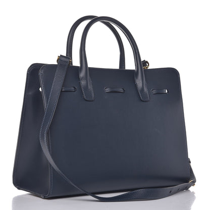 Mansur Gavriel Calfskin Sun Bag Blu 3 of 8