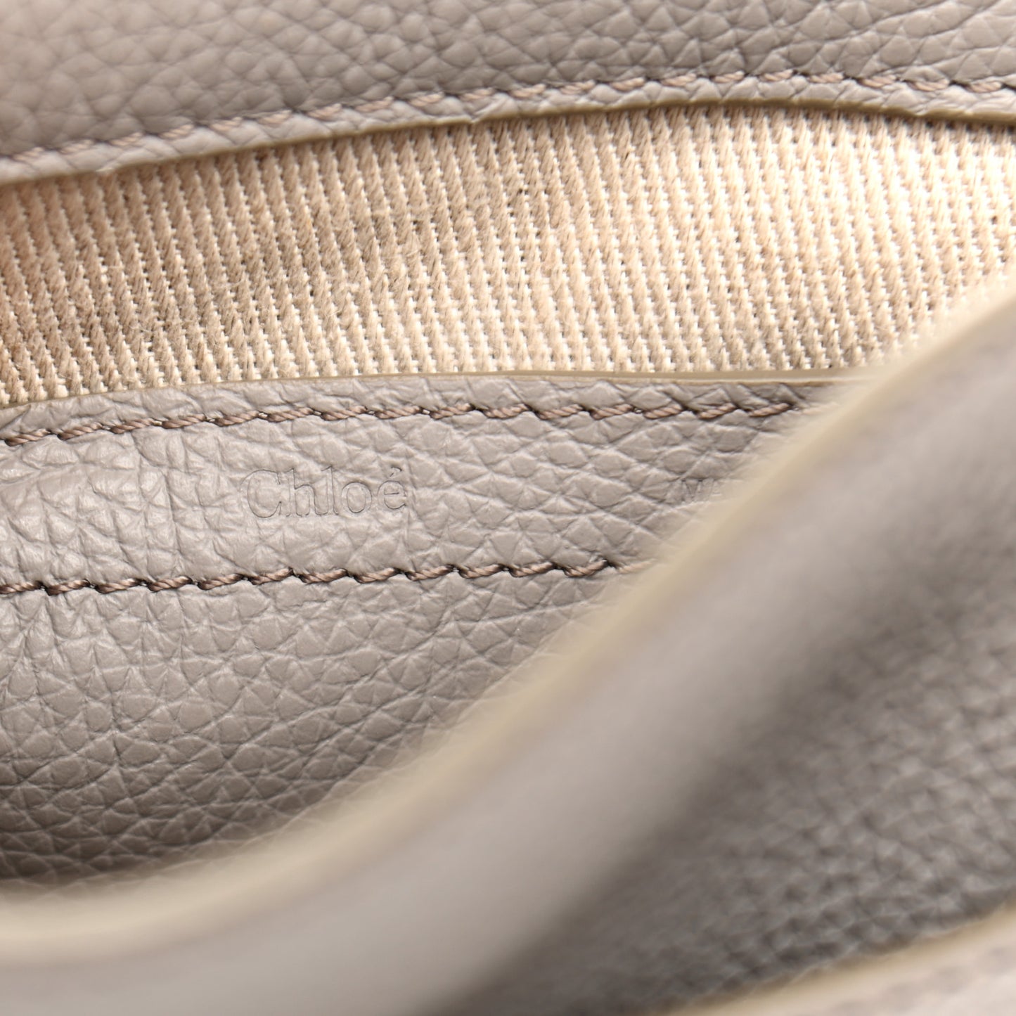 Calfskin Mini Marcie Round Crossbody Bag Cashmere Grey