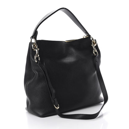 Gucci Pebbled Calfskin Large Soho Hobo Black 3 of 10