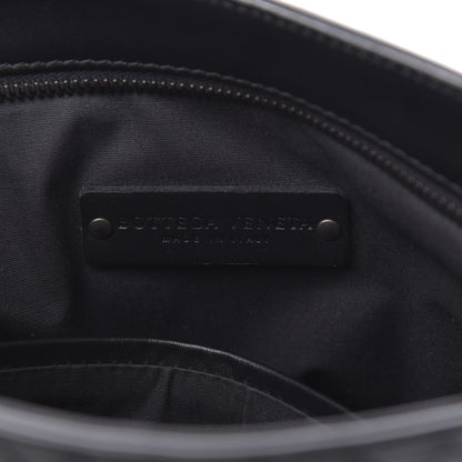 Bottega Veneta Nappa Intrecciato VN Crossbody Messenger Bag Black 6 of 10