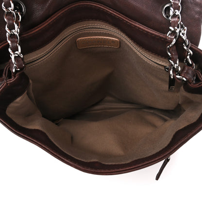 Chanel Calfskin Diamond Stitch Large Messenger Brown 5 of 12