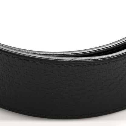 Gucci Textured Calfskin Double G Belt 90 36 Black 6 of 7