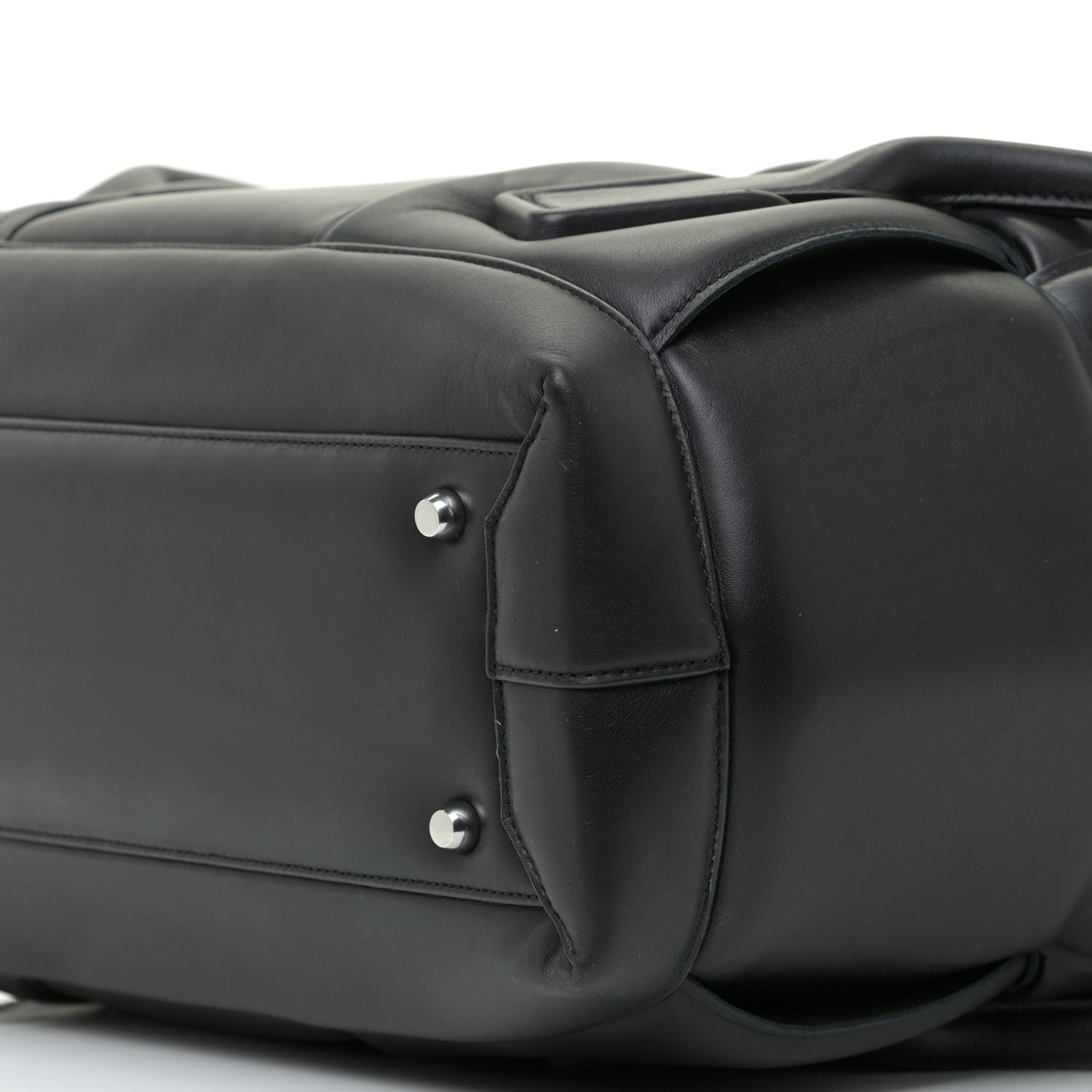 Bottega Veneta Nappa Maxi Intrecciato Padded Large Arco Black 6 of 11