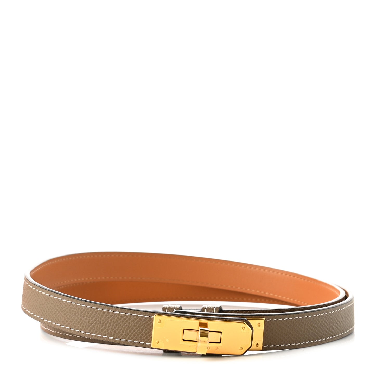 Epsom Kelly Belt Etoupe