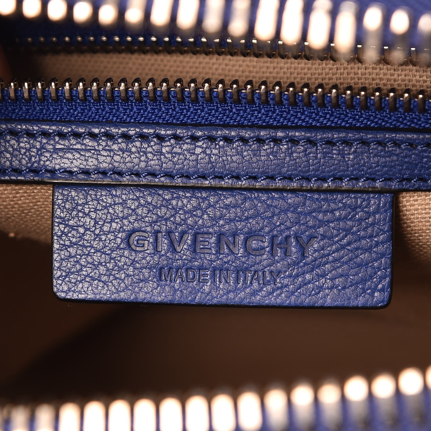 Givenchy Sugar Goatskin Small Antigona Bright Blue 12 of 13
