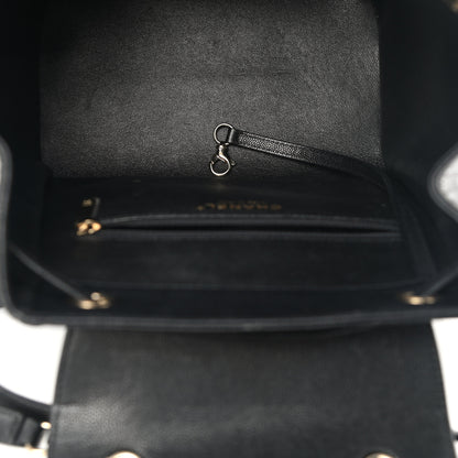 Chanel Caviar Quilted Business Affinity Backpack Black 5 of 12