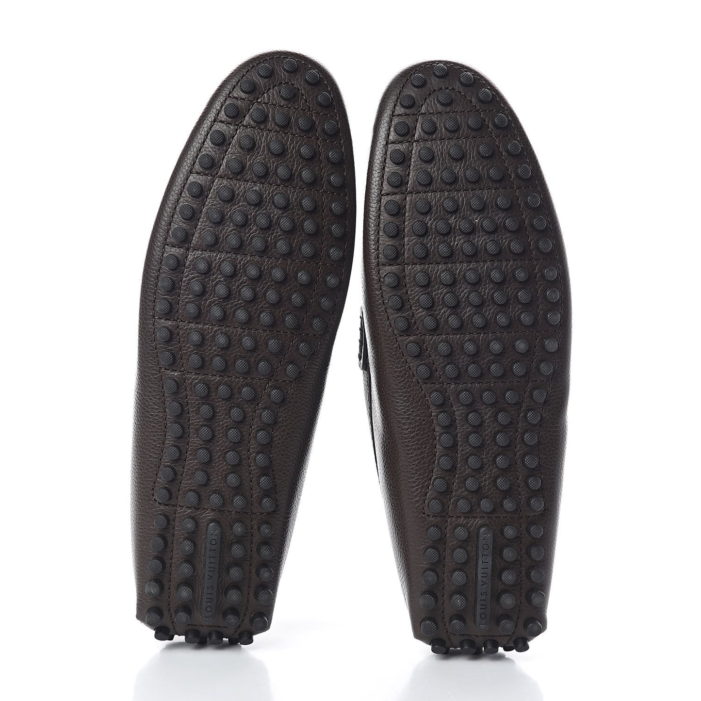 Calfskin LV Porto Vecchio Moccasin Loafers 8.5 Grizzli