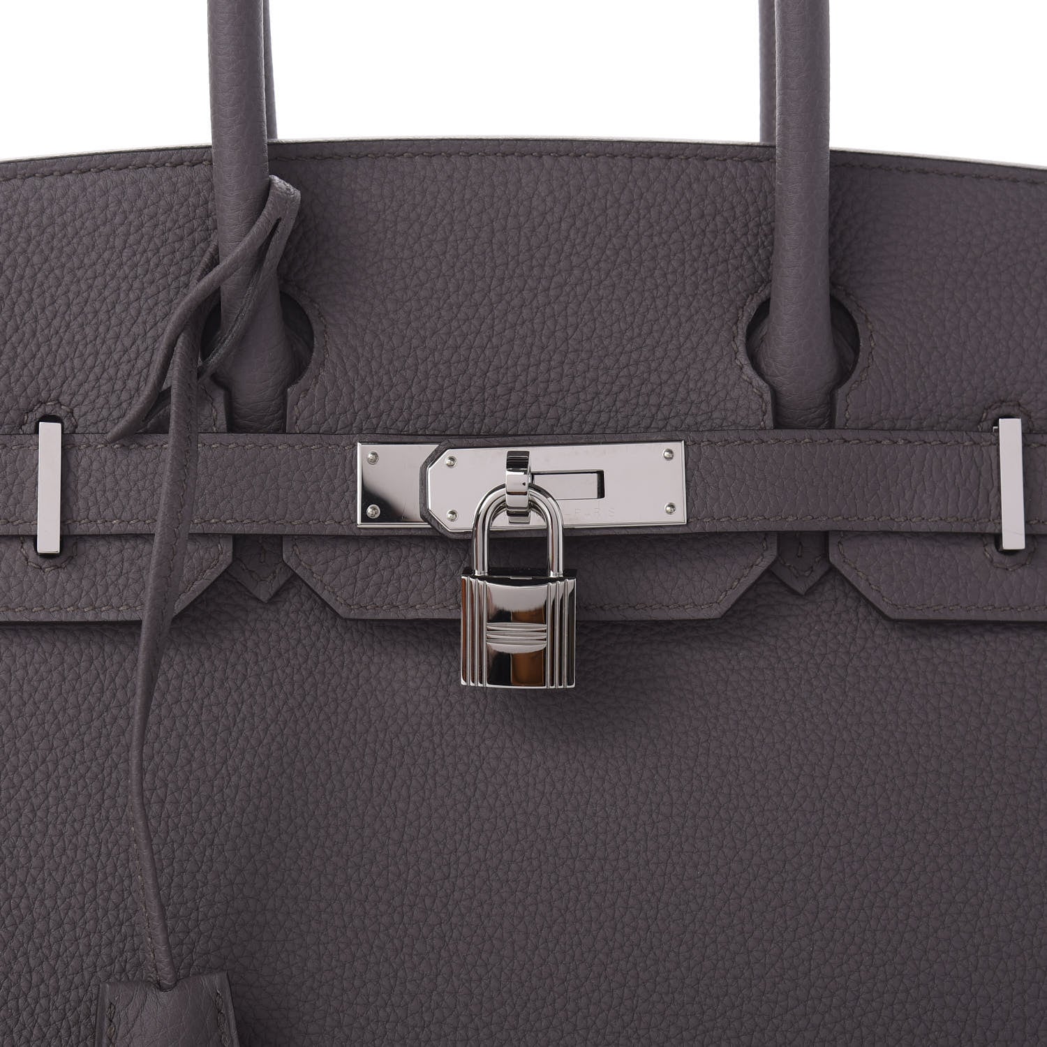 Hermes Togo Birkin 30 Etain 10 of 11