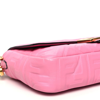 Fendi Nappa FF 1974 Embossed Baguette Lollypop 8 of 9