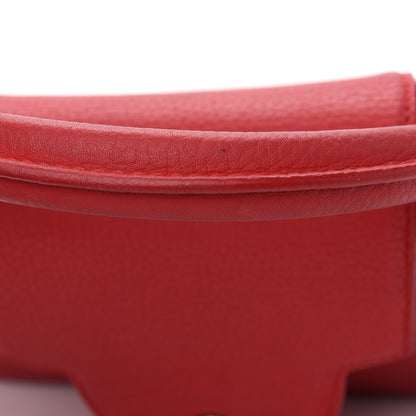 Louis Vuitton Taurillon Capucines MM Rubis 10 of 10