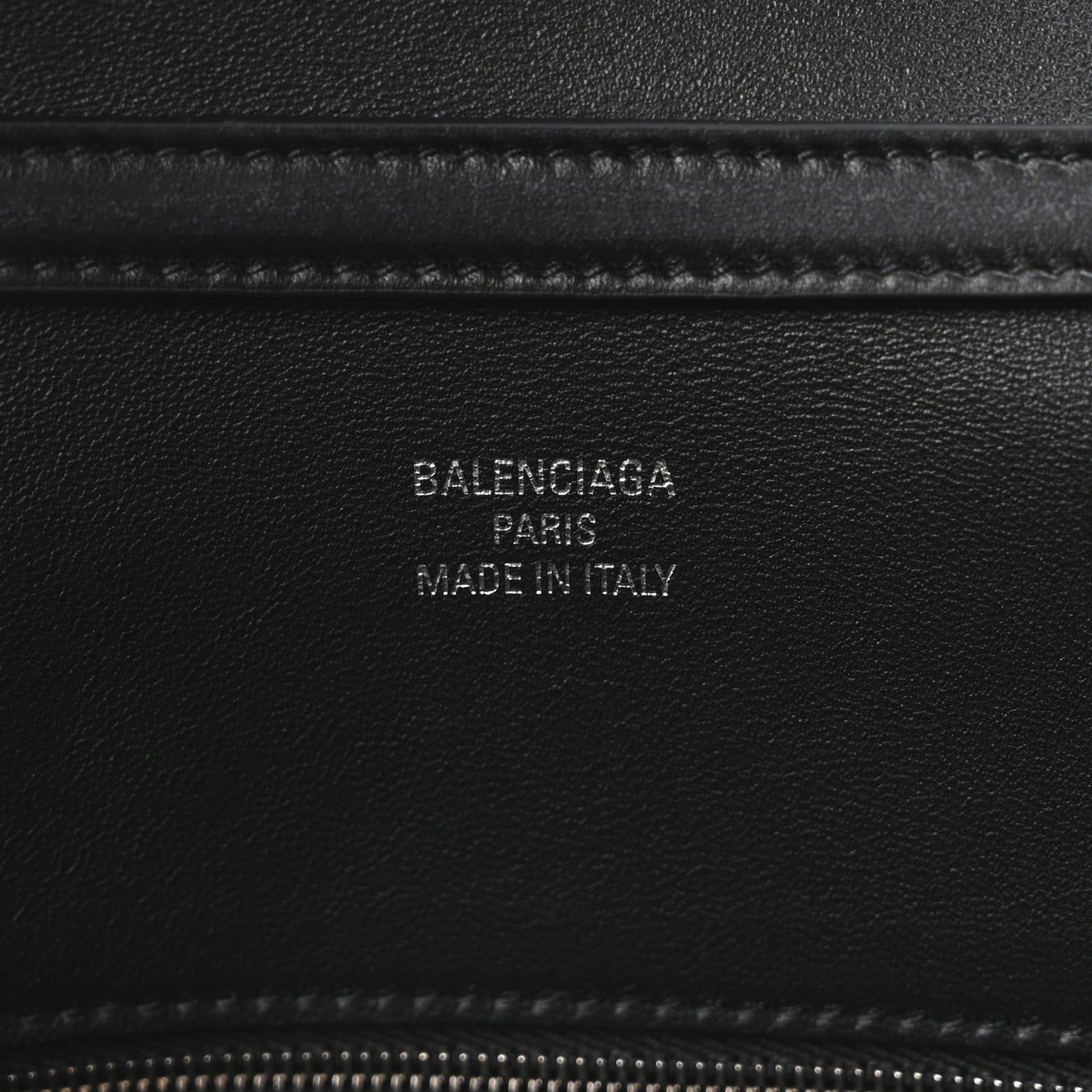 Natural Smooth Calfskin Medium Rodeo Top Handle Handbag Black
