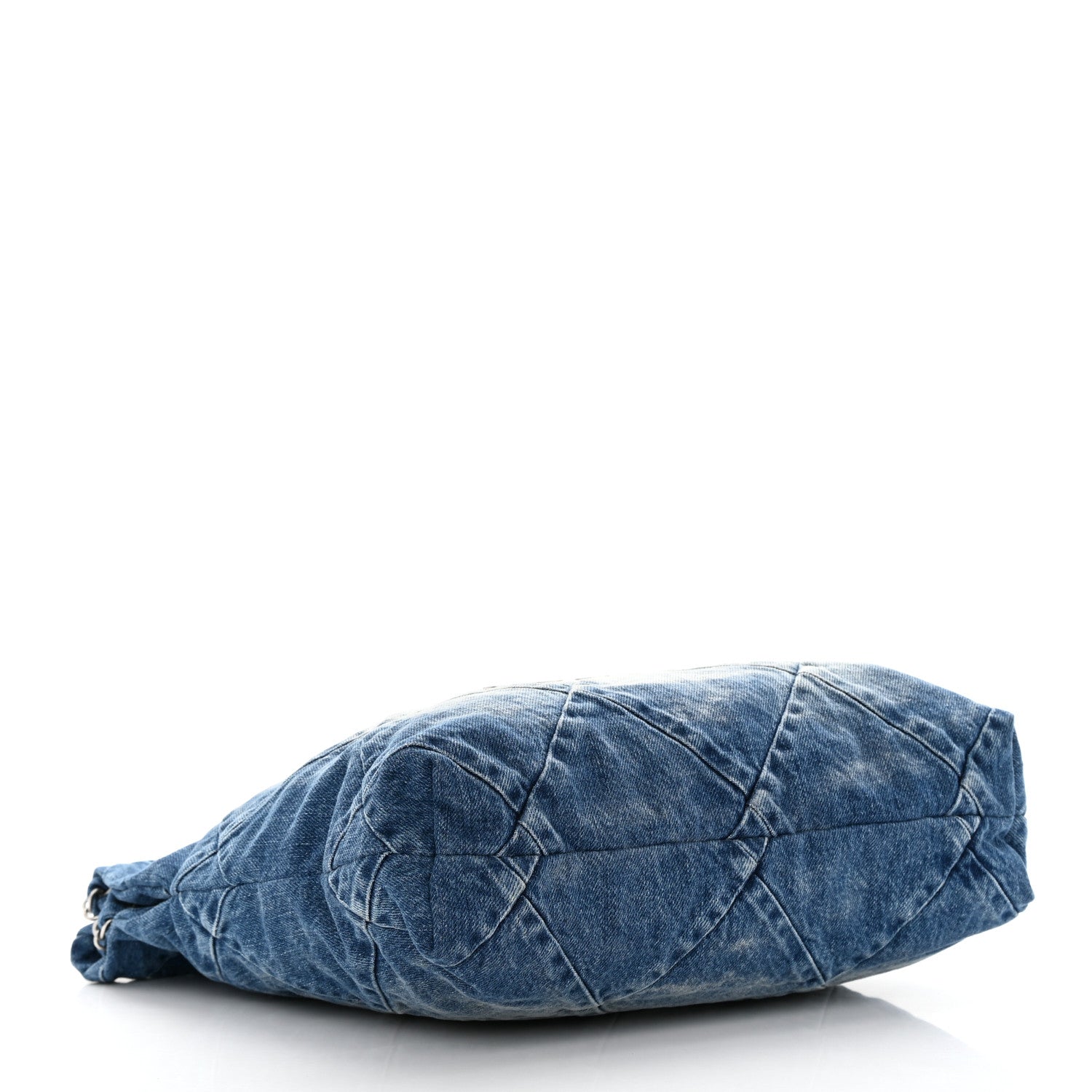 Chanel Denim Quilted Small Chanel 22 Blue 5 of 13