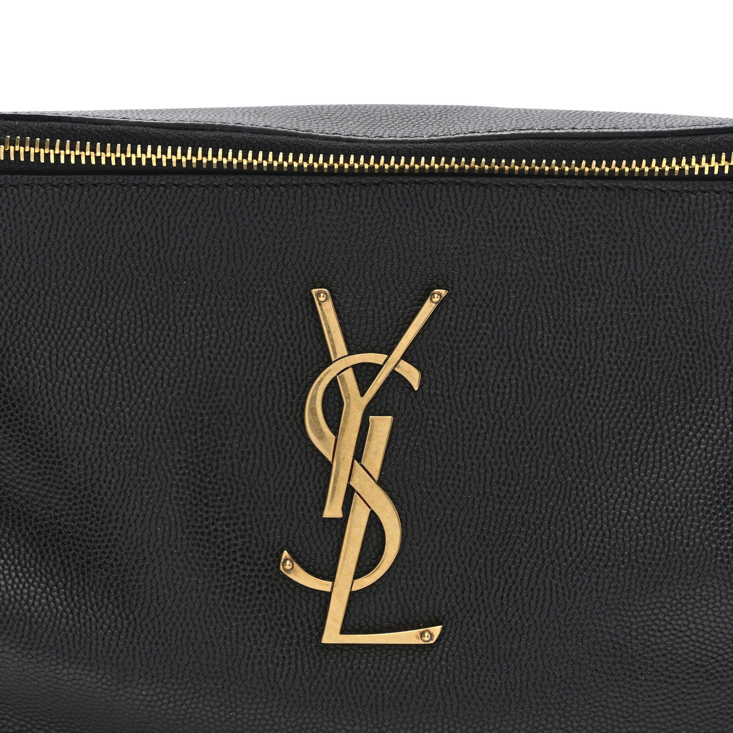 Grain De Poudre Monogram Belt Bag Black