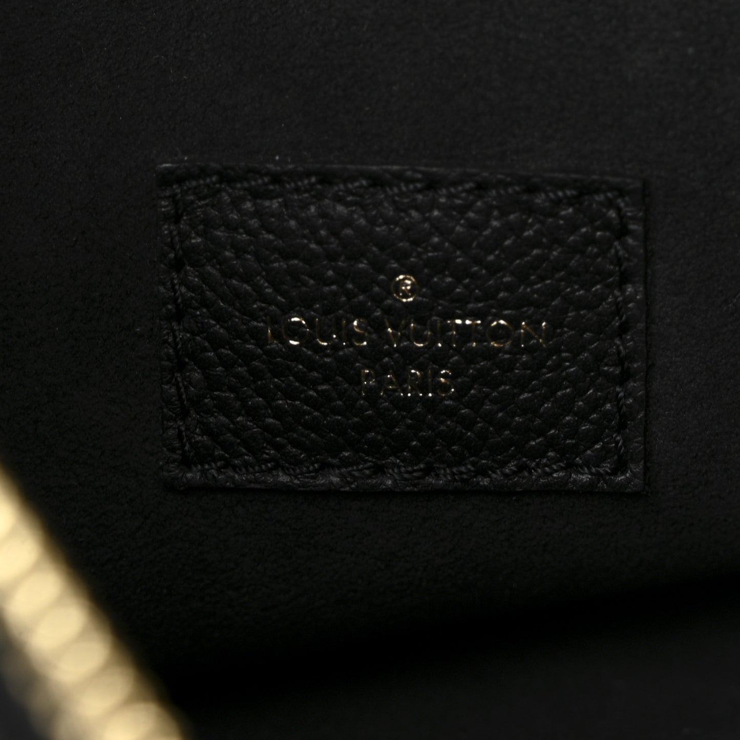 Empreinte Monogram Giant Loop Hobo Black