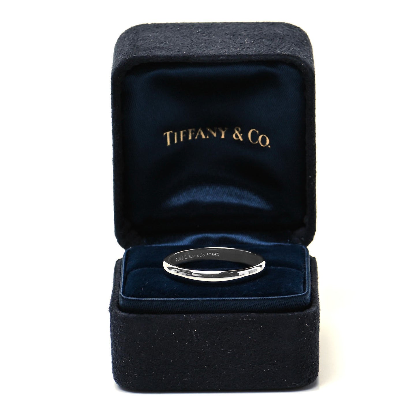Platinum 3mm Classic Wedding Band Ring 61 9.5