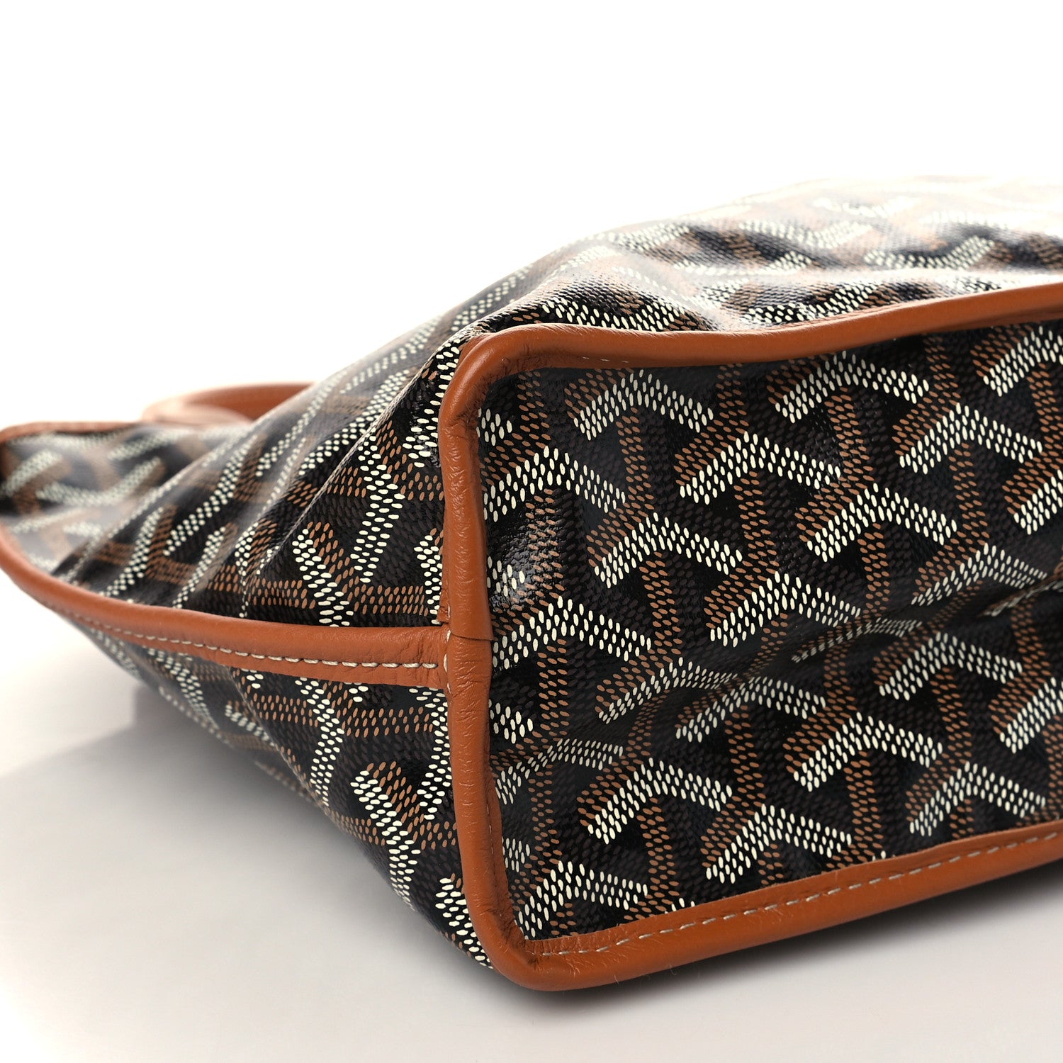 Goyard Goyardine Reversible Mini Anjou Black Gold 8 of 9