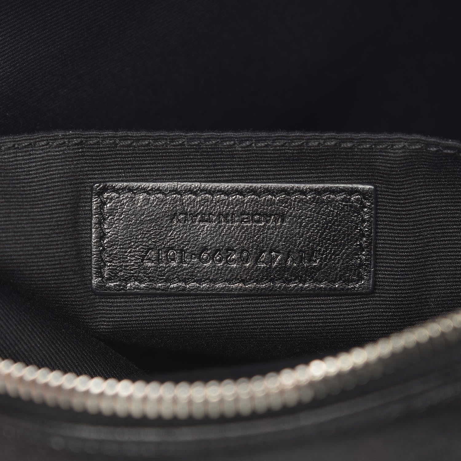 Saint Laurent Lambskin Monogram Small Lou Camera Bag Black 9 of 13