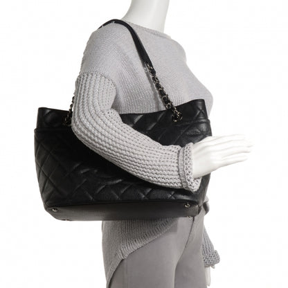 Chanel Soft Caviar Timeless Large Shopping Tote Black 2 of 7