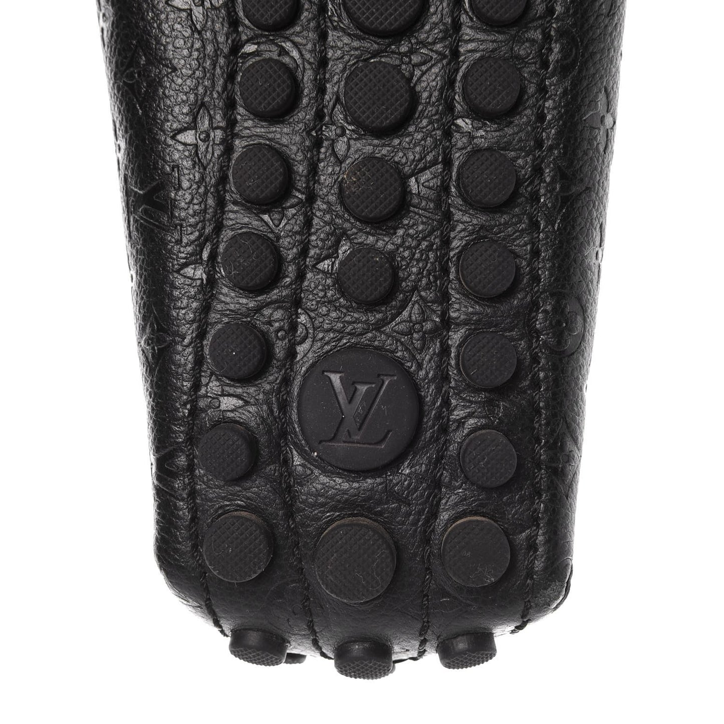 Calfskin Monogram Gloria Loafers 40 Black