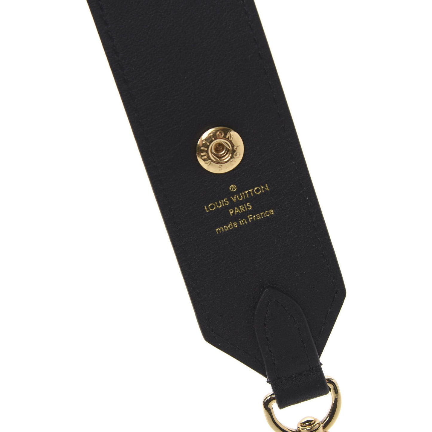 Monogram Adjustable Bandouliere Shoulder Strap Black