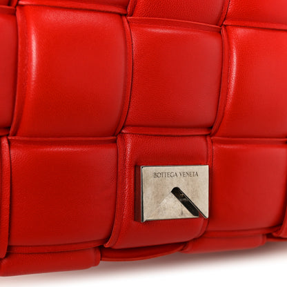 Bottega Veneta Lambskin Maxi Intreccio Padded Chain Cassette Crossbody Bag Nail Polish 7 of 12