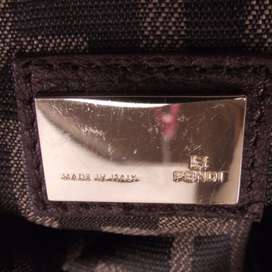 Fendi Leather Ribbed Spy Brown 11 of 11