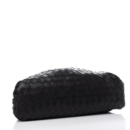 Bottega Veneta Nappa Maxi Intreccio The Pouch Oversized Clutch Black 4 of 10