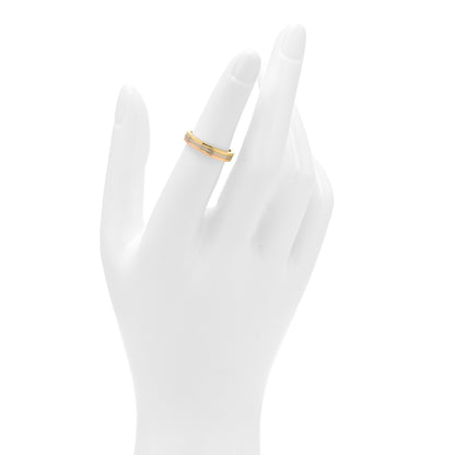Cartier 18K Pink White Yellow Gold 3.5mm Vendome Louis Cartier Wedding Band Ring 50 5.25 2 of 4