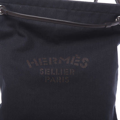 Hermes Toile Swift Maline Bag Navy Ebene 9 of 11