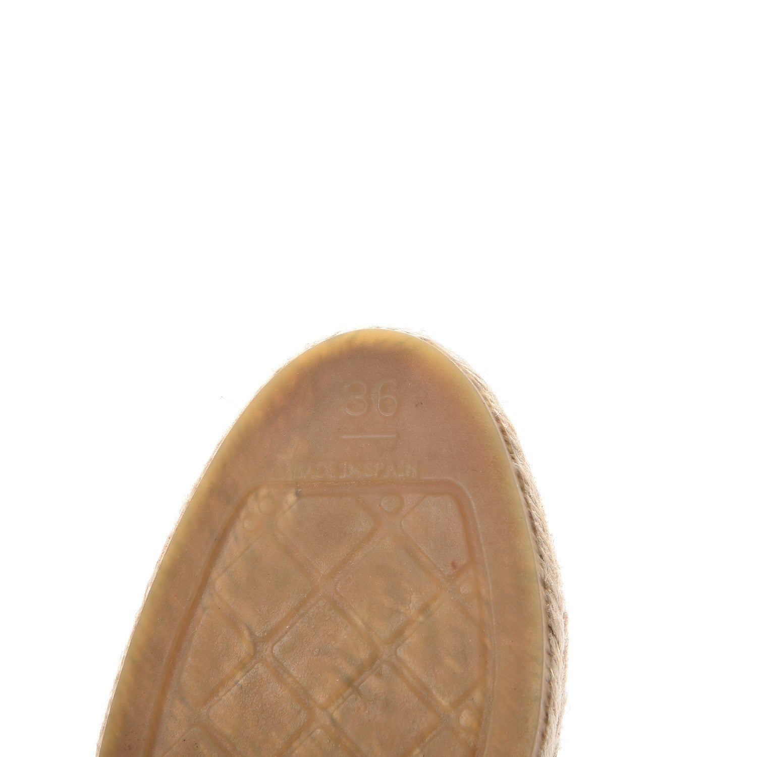 Chanel Lambskin CC Espadrilles 36 Navy Black 7 of 10