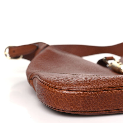 Gucci Soft Grained Calfskin Small Jackie O Hobo Brown 8 of 9