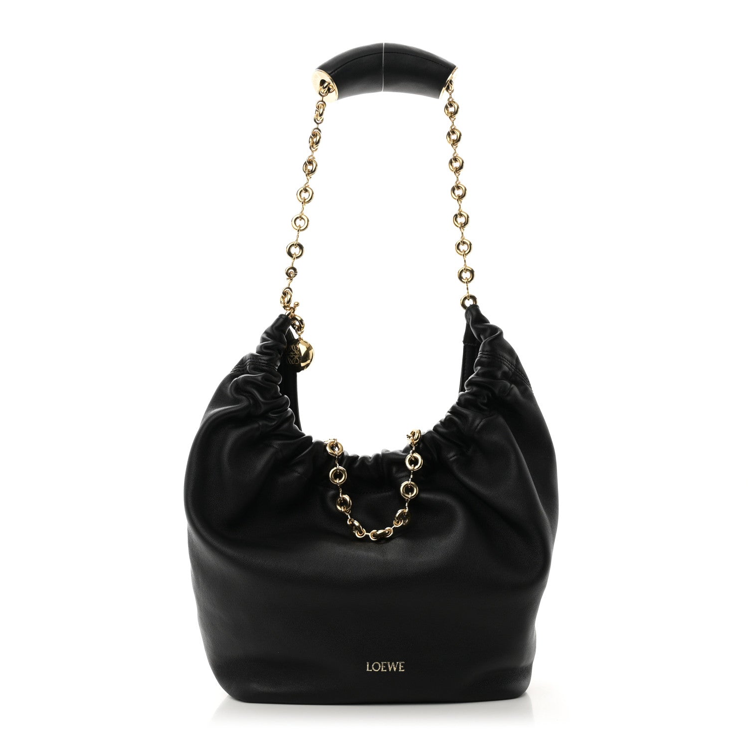 Loewe Buttery Nappa Small Squeeze Bag Black 1 of 9