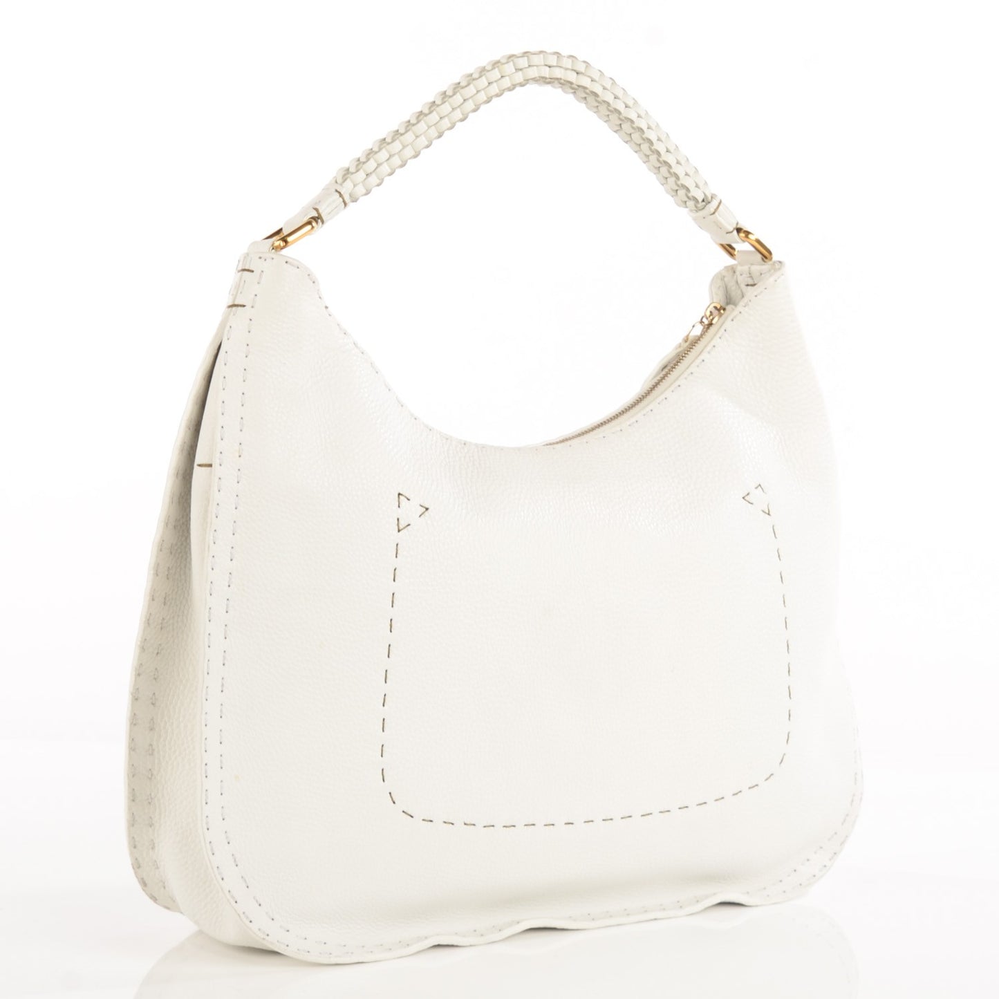 Cuoio Romano Selleria Hobo White