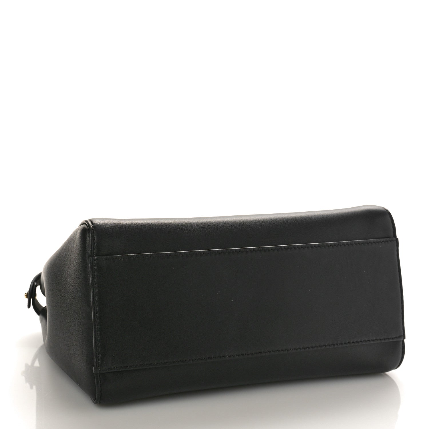 Fendi Nappa Mini Peekaboo Iconic Satchel Black 4 of 10