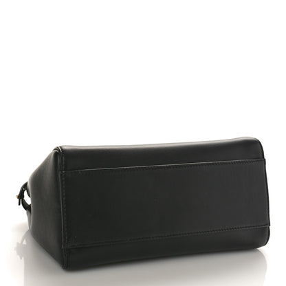 Fendi Nappa Mini Peekaboo Iconic Satchel Black 4 of 10