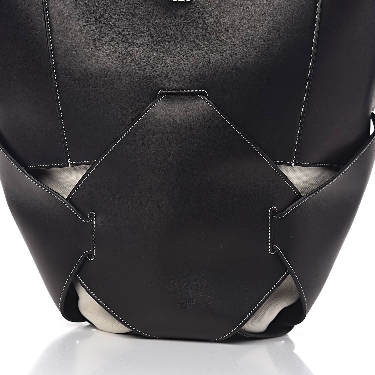 Celine Natural Calfskin Large Holdall Shoulder Bag Black 11 of 11