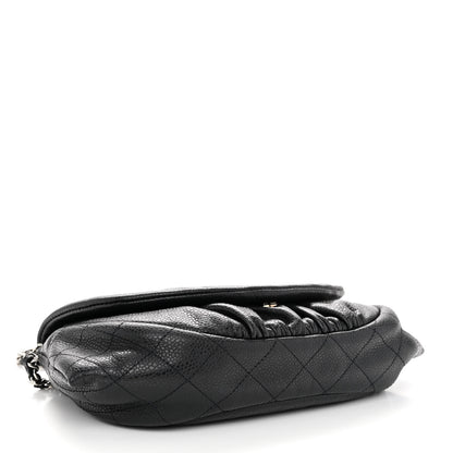 Chanel Caviar Half Moon Wallet On Chain WOC Black 4 of 11